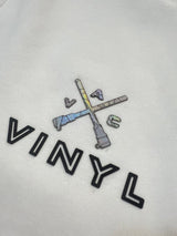 Ανδρική κοντομάνικη μπλούζα Vinyl art clothing - 55970-02 - long line regular fit λευκό