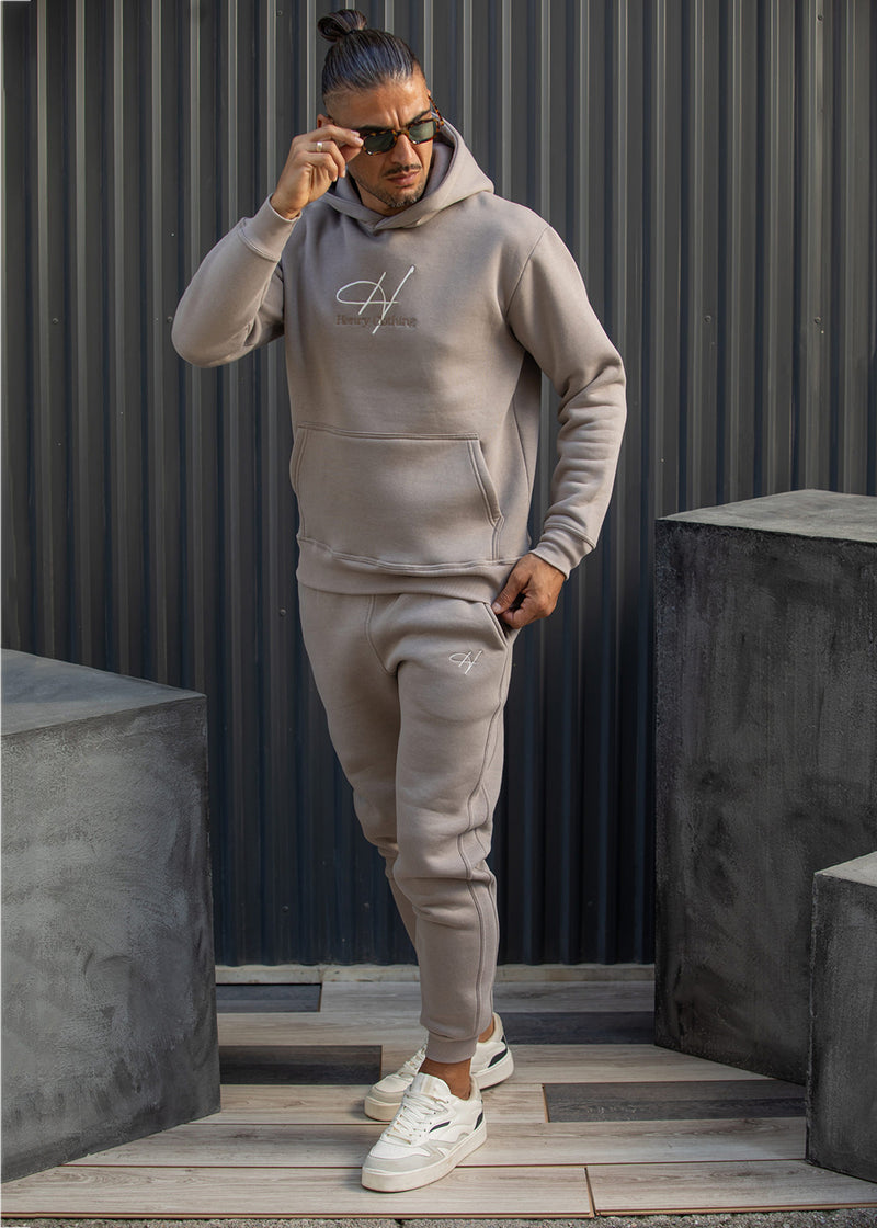 Ανδρικό φούτερ με κουκούλα Henry Clothing- 3-750 -signed logo hoodie πουρό