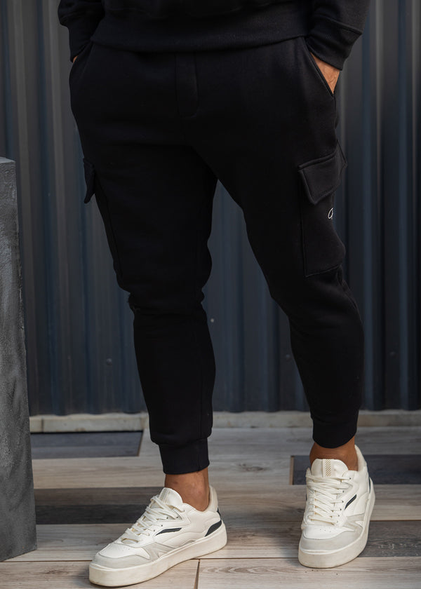 Ανδρική φόρμα cargo Henry Clothing - 6-705 - black