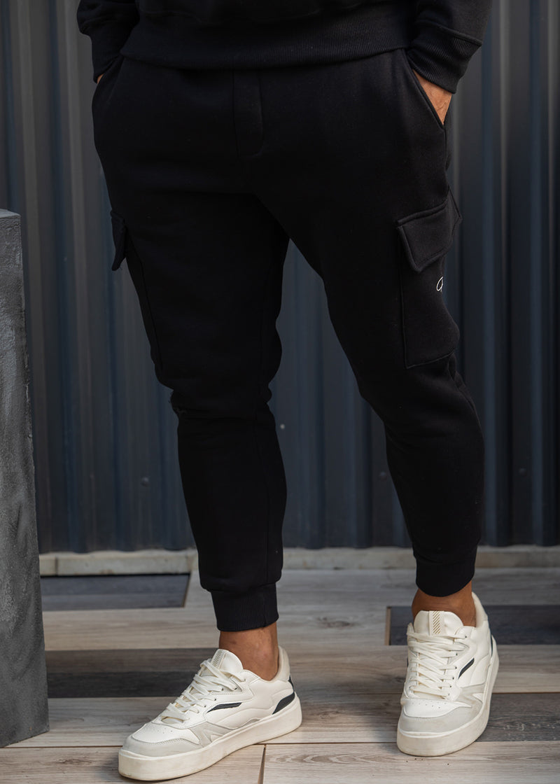 Ανδρική φόρμα cargo Henry Clothing - 6-705 - black