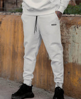 Scapegrace - SC-long-logo - essentials pants - white