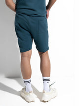 Ανδρική βερμούδα Magicbee - MB2451 - zip pockets shorts πετρόλ