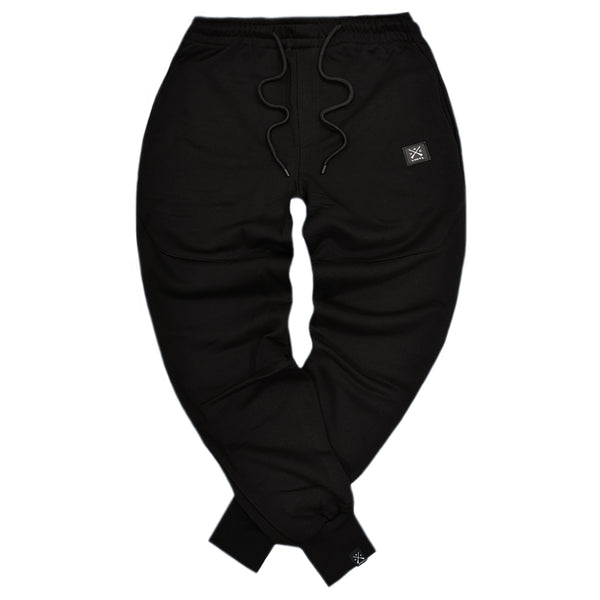 Ανδρική φόρμα Χωρίς Χνούδι Vinyl art clothing - 08950-01 - essential sweatpants μαύρο