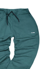 CLOSE SOCIETY - Ανδρική φόρμα regular fit -Πετρόλ CLF-100