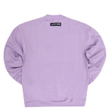 Tony couper - S23/14 - smile logo crewneck - lila