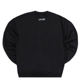 Tony couper  - S24/31 -  college crewneck - black