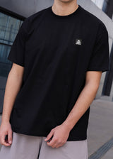 Tony couper Ανδρική κοντομάνικη μπλούζα μαύρη Black Cube T26/18-black