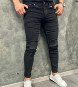 Oscar - TR26844OSC - skinny jogger jeans - black