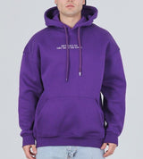 Jcyj - TRM1374 - ocean oversized hoodie - purple