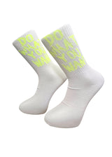 V-tex socks what you want - white/yellow