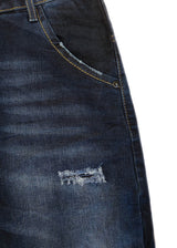 DAMAGED JEANS - Ανδρικό τζιν παντελόνι regular fit - Denim ZR21