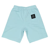 Vinyl art clothing - 07315-24 - teal taped side shorts