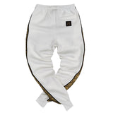 Vinyl art clothing - 07903-02-W - oval logo pants - white