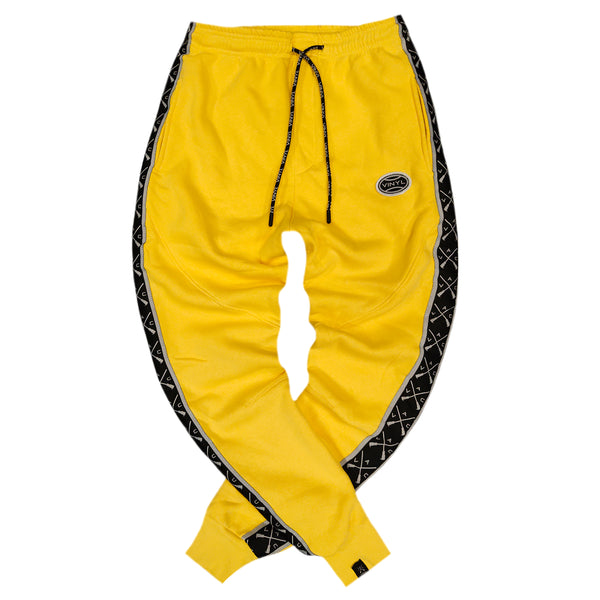 Vinyl art clothing - 07903-99 - oval logo pants - yellow