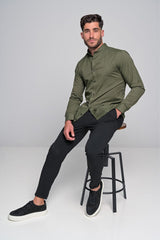Ben tailor - BENT.0589 - hernando shirt - khaki