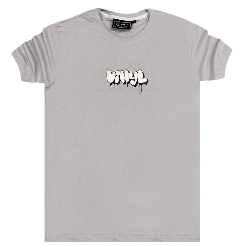 Vinyl art clothing - 10476-09 - graffiti logo t-shirt - ice
