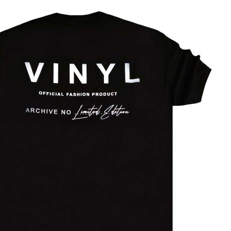 Vinyl art clothing - 10731-01 - big logo t-shirt - black
