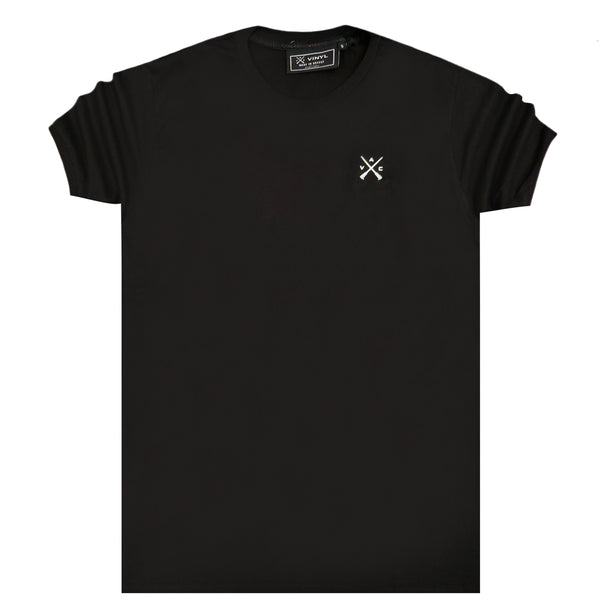 Vinyl art clothing big logo t-shirt - black