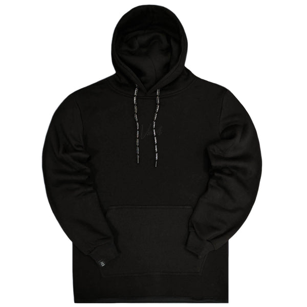 Vinyl art clothing - 12053-01-W - limited edition hoodie - black