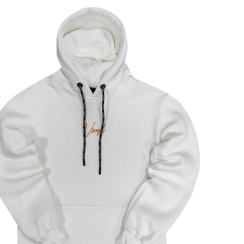 Vinyl art clothing limited edition hoodie - white
