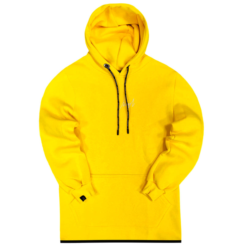 Vinyl art clothing - 12053-99 - limited edition hoodie - yellow