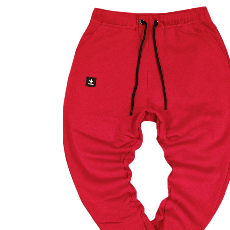 Magic bee - MB22407 - elasticated track pants - red