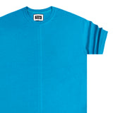 Henry clothing - 3-212 - teal oversize tee