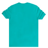 Henry clothing - 3-214 - green logo t-shirt