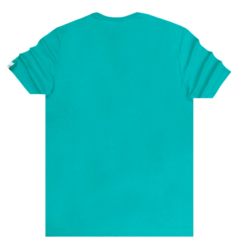 Henry clothing - 3-214 - green logo t-shirt