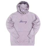 Henry clothing - 3-306 - embroidered logo  - light lilac