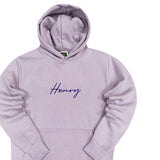 Henry clothing - 3-306 - embroidered logo  - light lilac