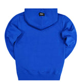 Henry clothing - 3-307 - white emblem  - blue