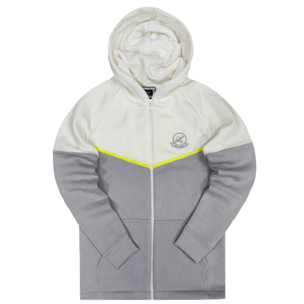 Henry clothing - 3-308 - ice vector zip through hoodie