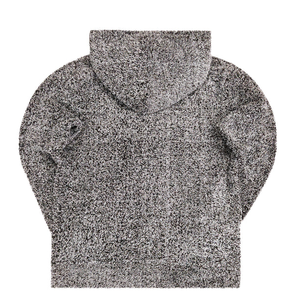 Henry clothing - 3-331 - fluffy hoodie - grey