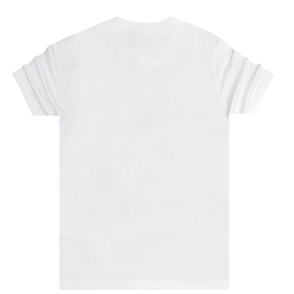 Henry clothing - 3-434 - arch logo tee - white