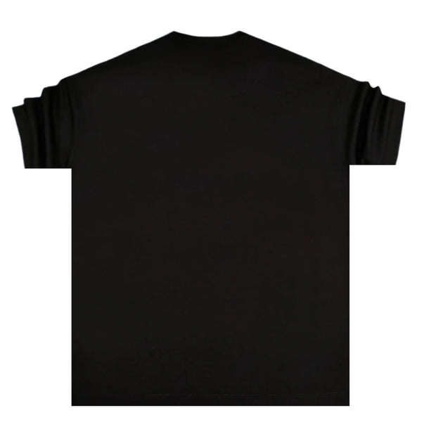 Henry clothing - 3-440 - scuba logo tee - black