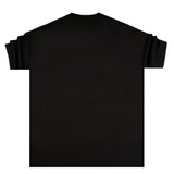 Henry clothing scuba tee - black