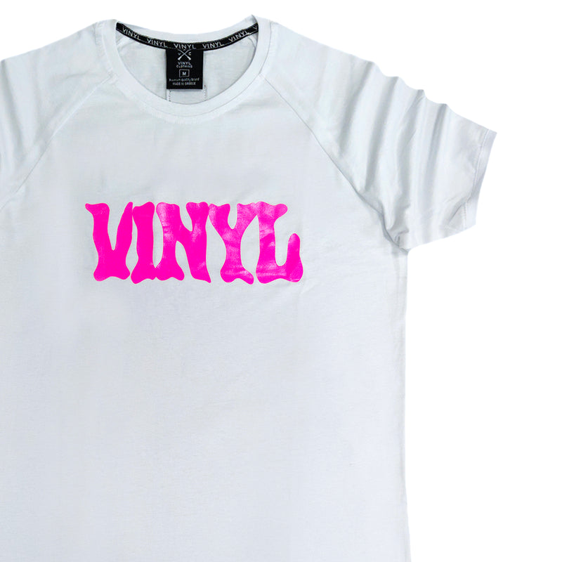 Vinyl art clothing - 32721-02 - white t-shirt with logo print