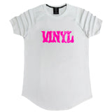 Vinyl art clothing - 32721-02-W - white t-shirt with logo print