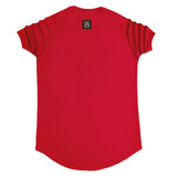 Vinyl art clothing - 32721-55 - t-shirt with logo print - red