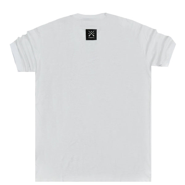 Vinyl art clothing - 84756-02 - chill out t-shirt - white