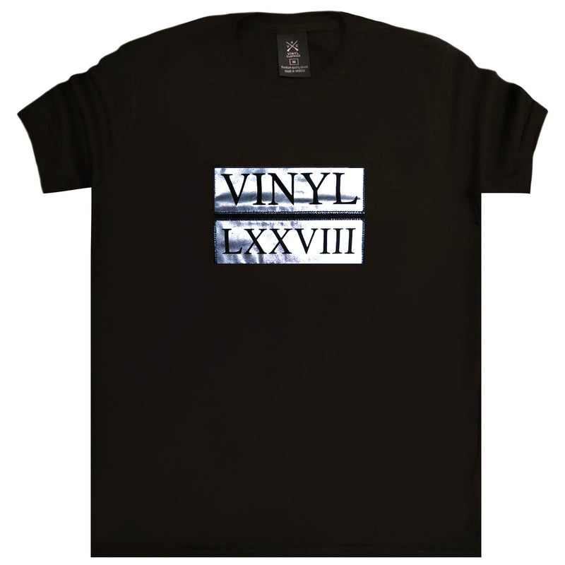 Vinyl art clothing - 41890-01 - black latin numbers logo t-shirt
