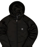 Vinyl art clothing - 43862-01 - full-zip hoodie total - black