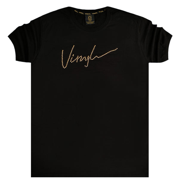 Vinyl art clothing - 43867-01 - black vinyl signature t-shirt