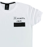Vinyl art clothing - 44154-02 - white number box logo t-shirt
