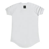 Vinyl art clothing - 48634-02 - white ombre logo t-shirt
