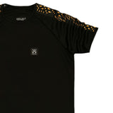 Vinyl art clothing - 52750-01 - black t-shirt with dots details