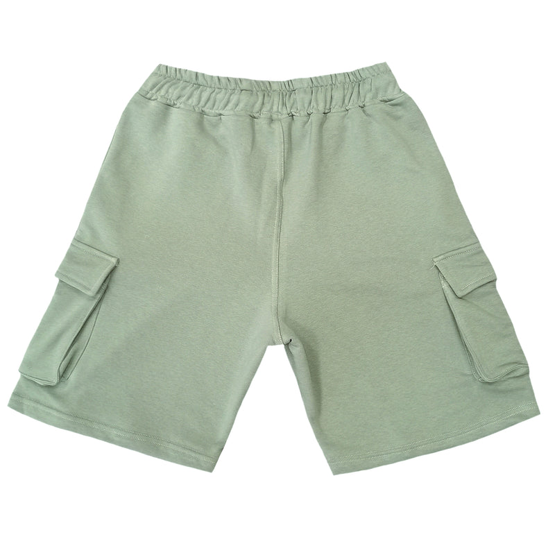 HENRY CLOTHING - 6-050 - PEANUT CARGO SHORTS