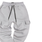 Henry clothing limited cargo trackpants - ice
