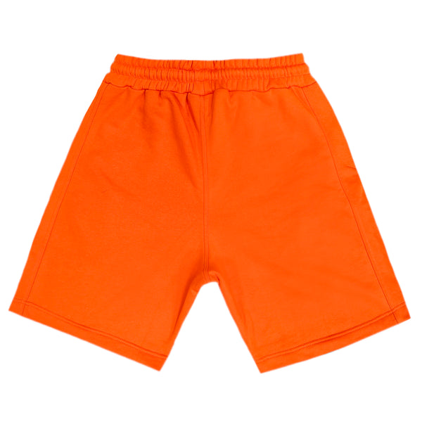 Ανδρική βερμούδα Henry clothing - 6-323 - arch logo shorts πορτοκαλί